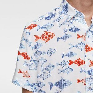 ISO Zara Men Fish Shirt